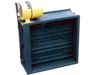 T308-1电动密闭式对开多叶风量调节阀